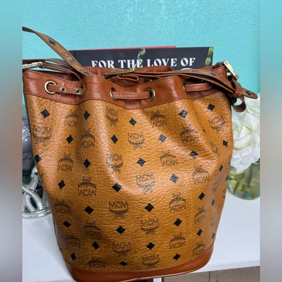 MCM Viestos Bucket Shoulder Bag - Picture 9 of 9